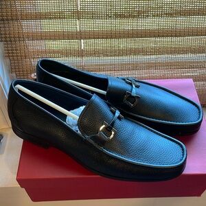 Salvatore Ferragamo Grandioso Black Loafer size 12